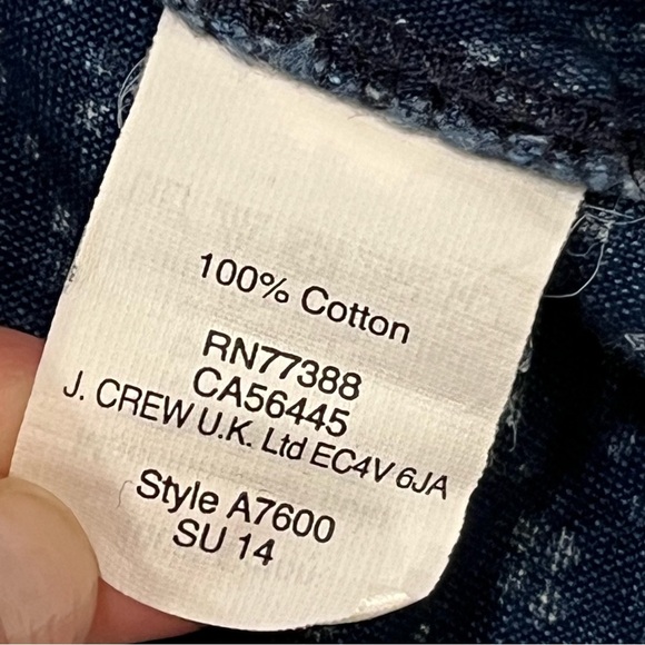 Madewell Blue & White Women’s Daisy Dot Sleeveless Top - Picture 8 of 9